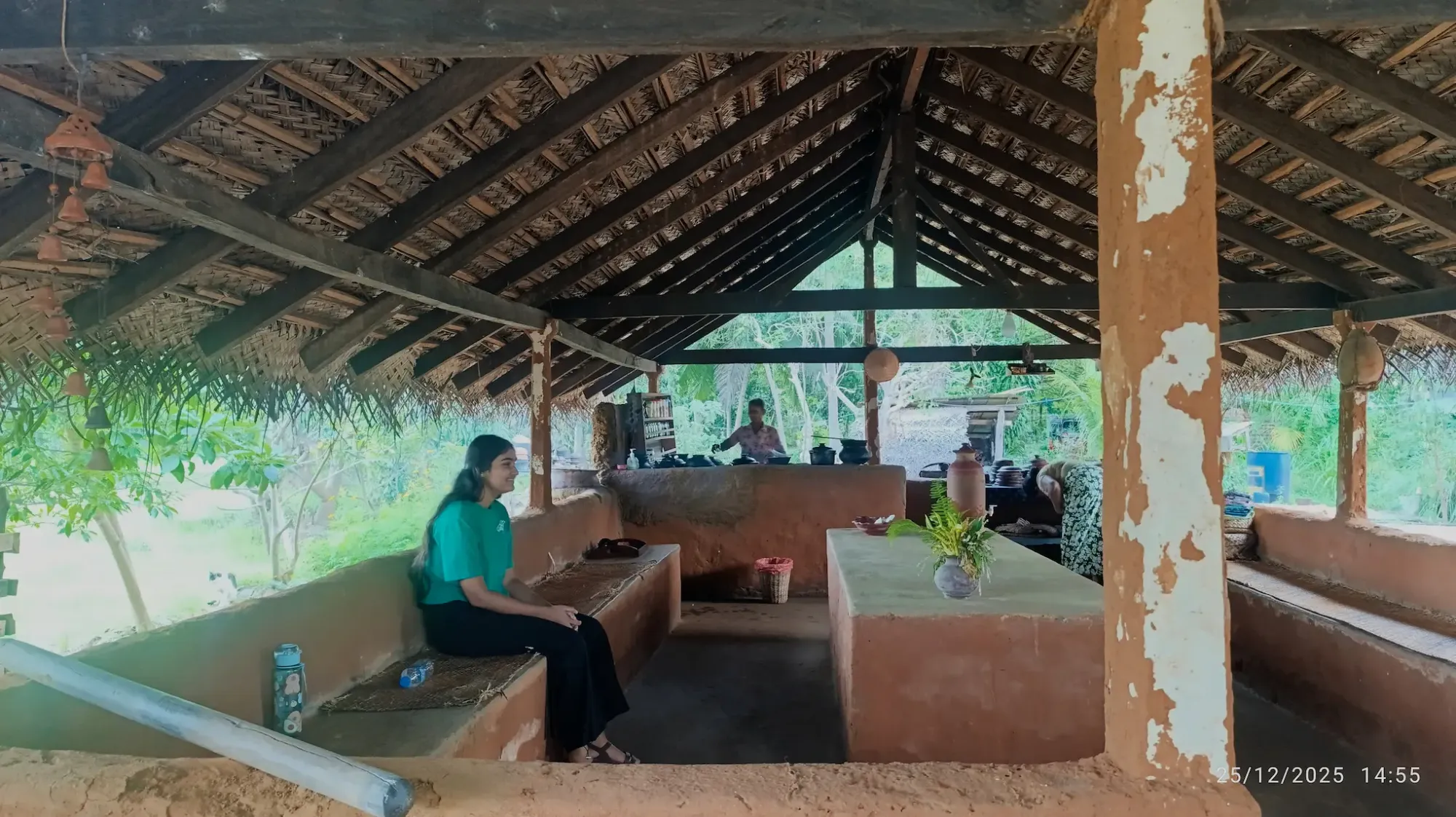 Trading modern plates for the woodsmoke rhythm of a traditional kitchen